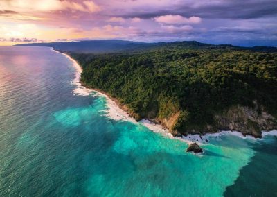 aerial view of Osa Peninsula