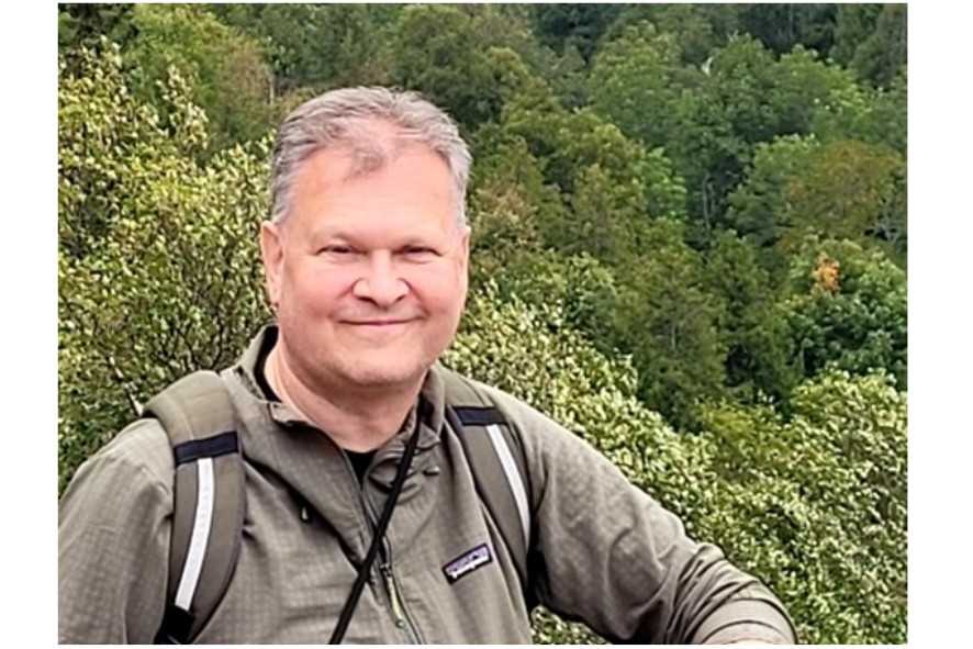 close up of man hiking