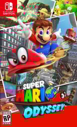 Super Mario Odyssey Cover